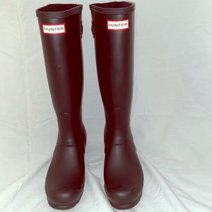Hunter wide-calf, tall rainboots